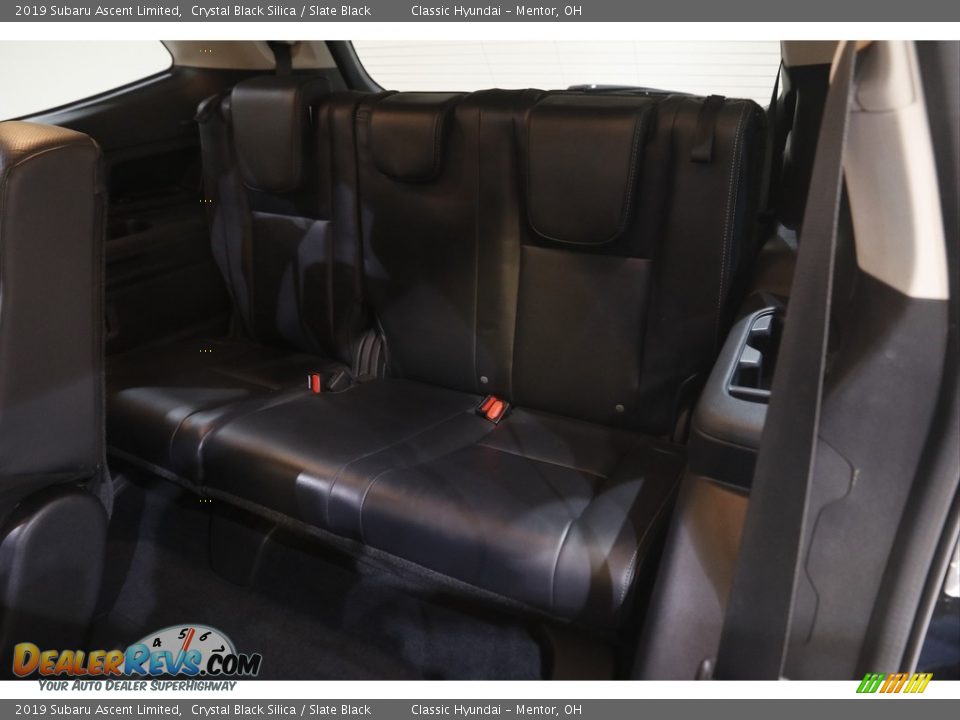 2019 Subaru Ascent Limited Crystal Black Silica / Slate Black Photo #24