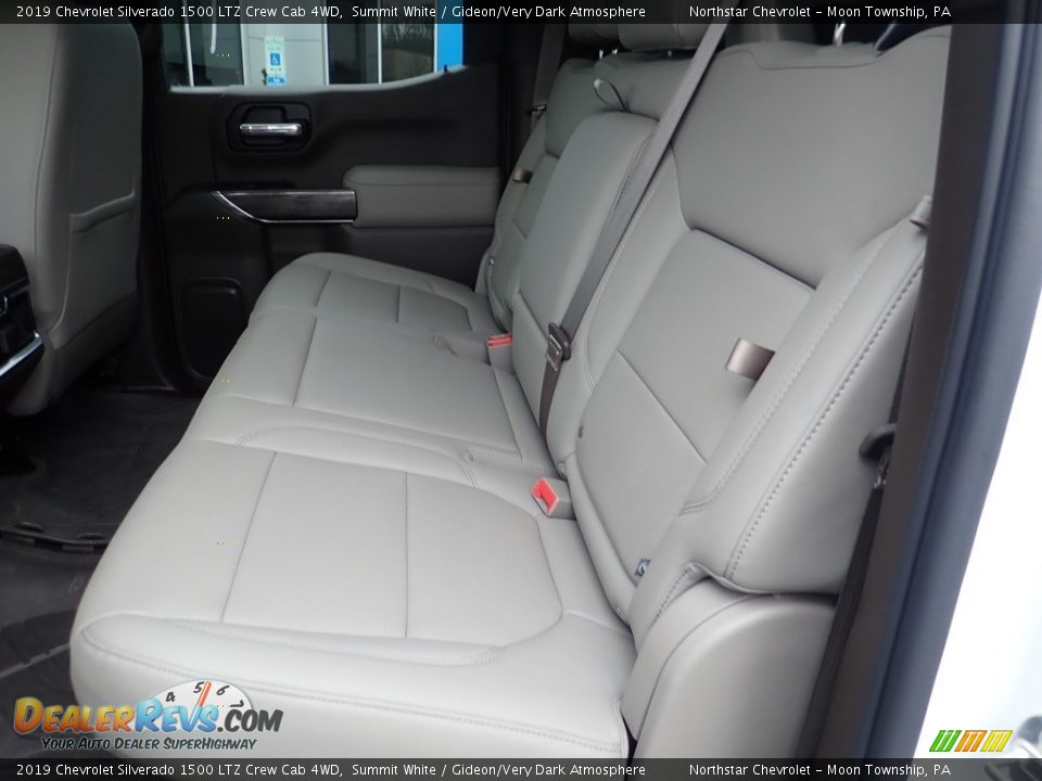 2019 Chevrolet Silverado 1500 LTZ Crew Cab 4WD Summit White / Gideon/Very Dark Atmosphere Photo #21