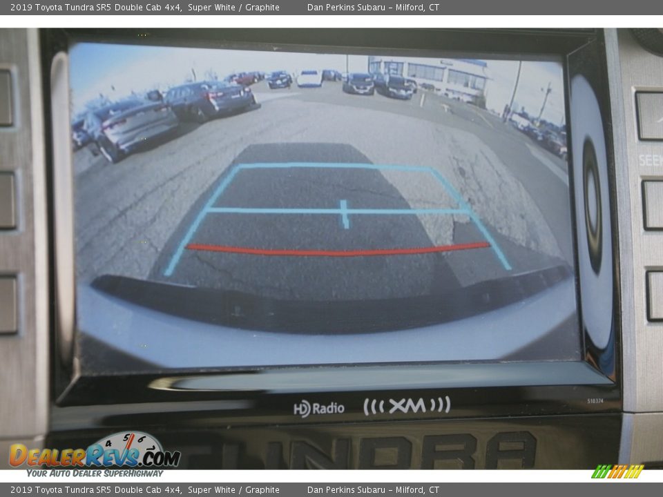 2019 Toyota Tundra SR5 Double Cab 4x4 Super White / Graphite Photo #19