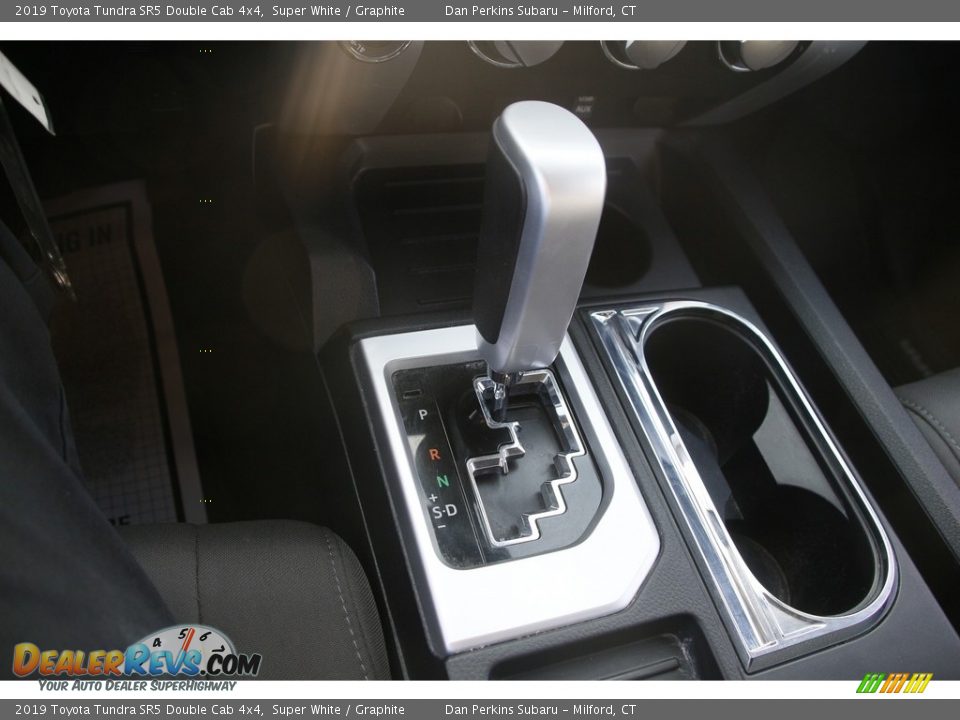 2019 Toyota Tundra SR5 Double Cab 4x4 Super White / Graphite Photo #20