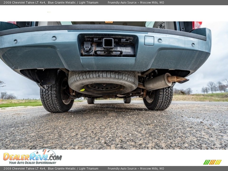 2009 Chevrolet Tahoe LT 4x4 Blue Granite Metallic / Light Titanium Photo #13