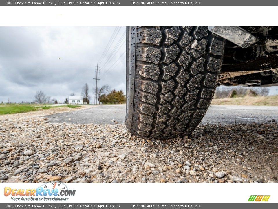 2009 Chevrolet Tahoe LT 4x4 Blue Granite Metallic / Light Titanium Photo #15