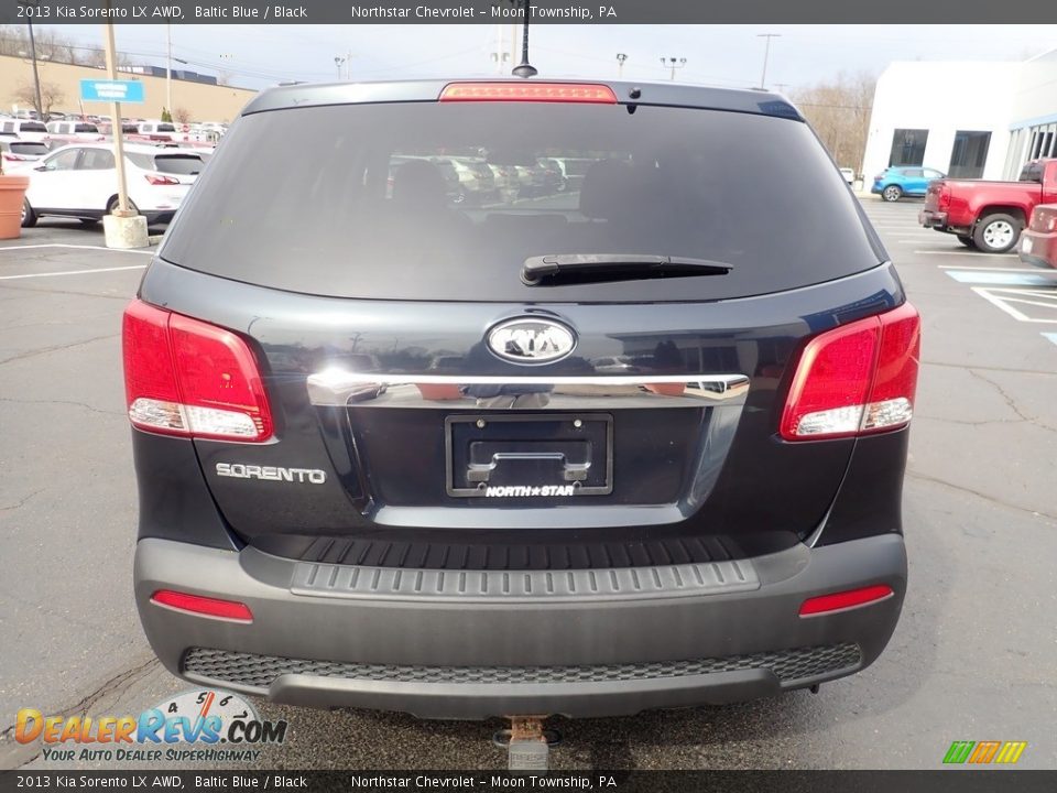 2013 Kia Sorento LX AWD Baltic Blue / Black Photo #6