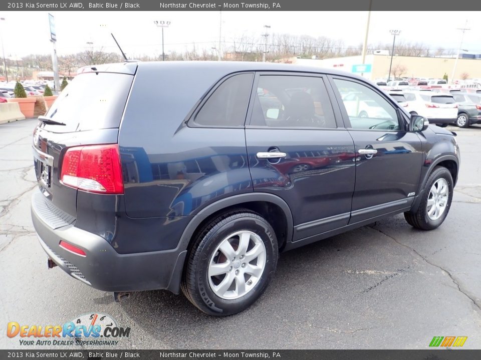 2013 Kia Sorento LX AWD Baltic Blue / Black Photo #9