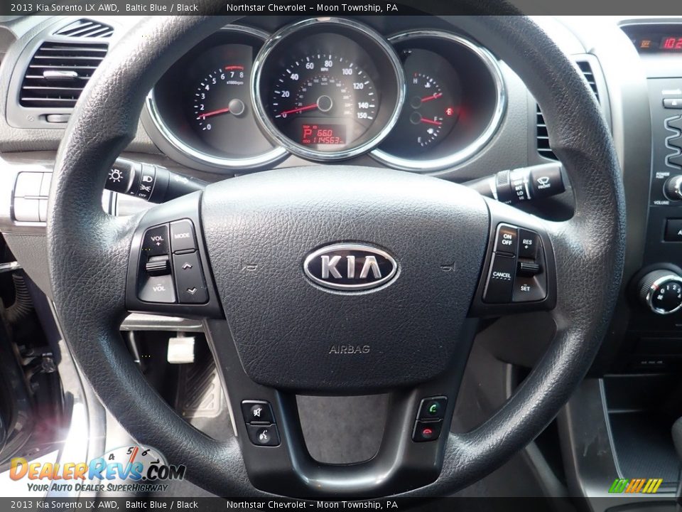 2013 Kia Sorento LX AWD Baltic Blue / Black Photo #27