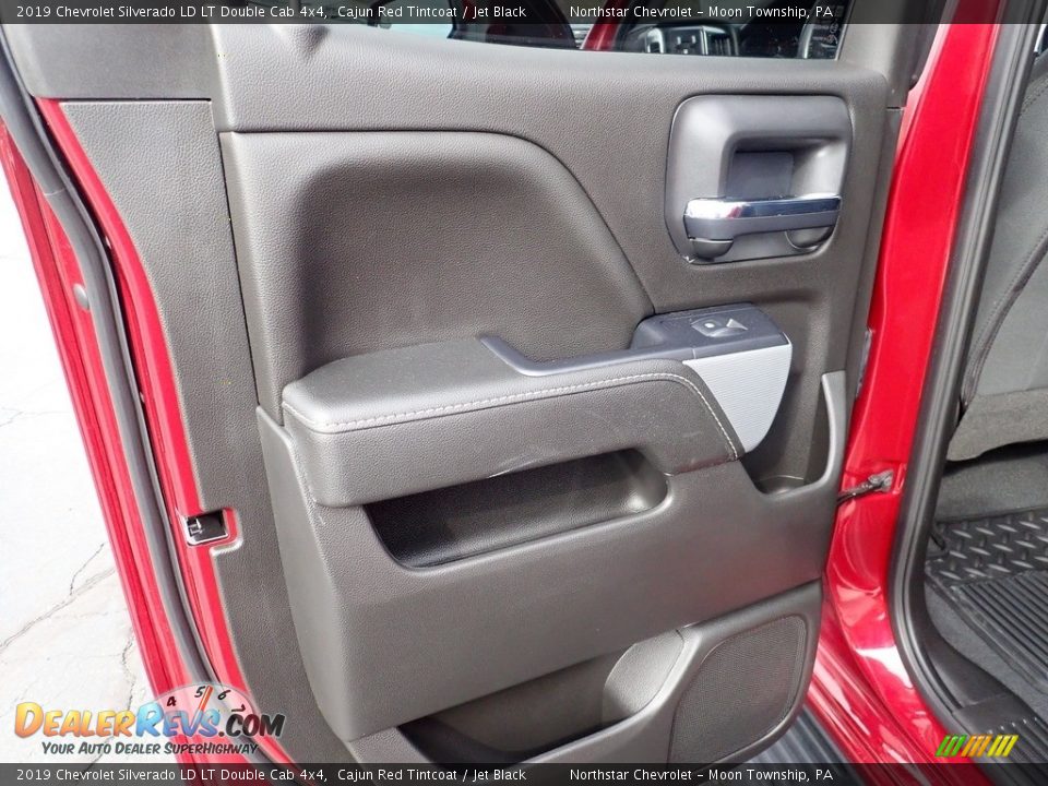 2019 Chevrolet Silverado LD LT Double Cab 4x4 Cajun Red Tintcoat / Jet Black Photo #22