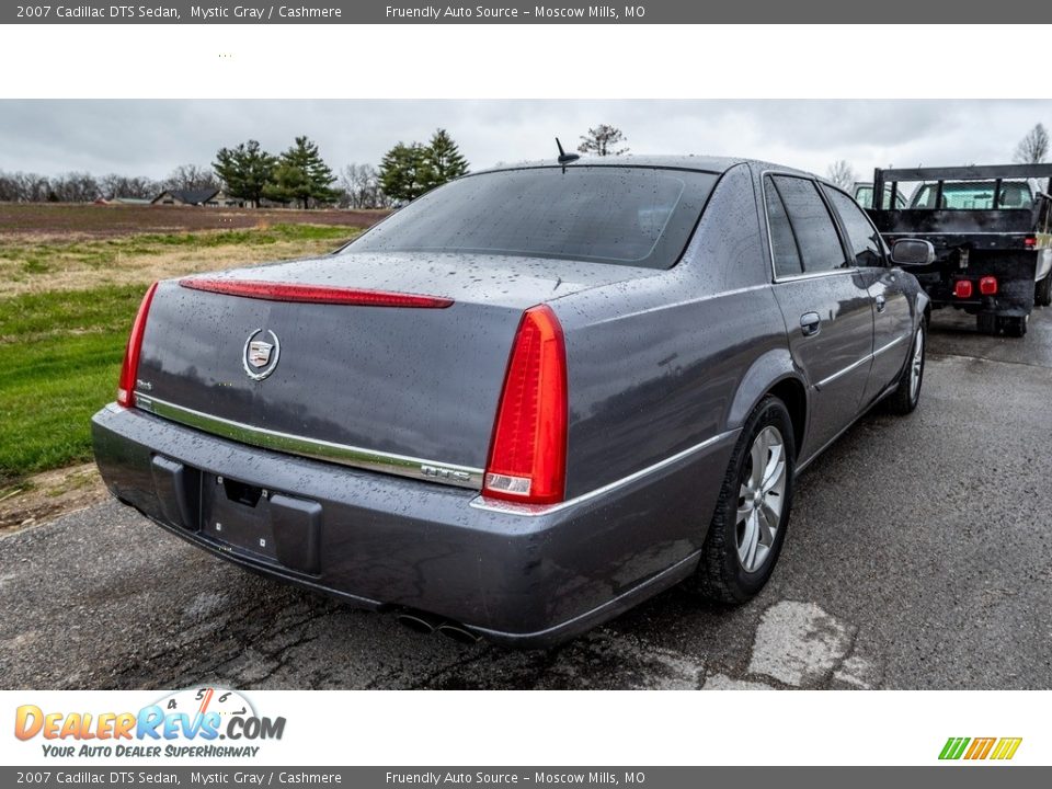 2007 Cadillac DTS Sedan Mystic Gray / Cashmere Photo #4