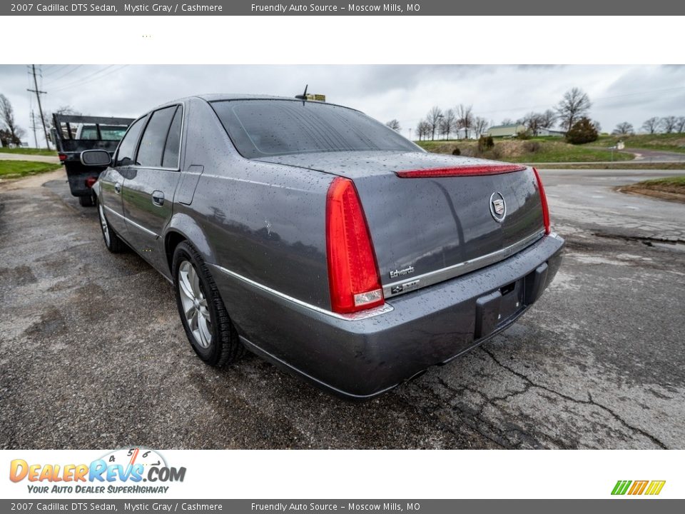 2007 Cadillac DTS Sedan Mystic Gray / Cashmere Photo #6