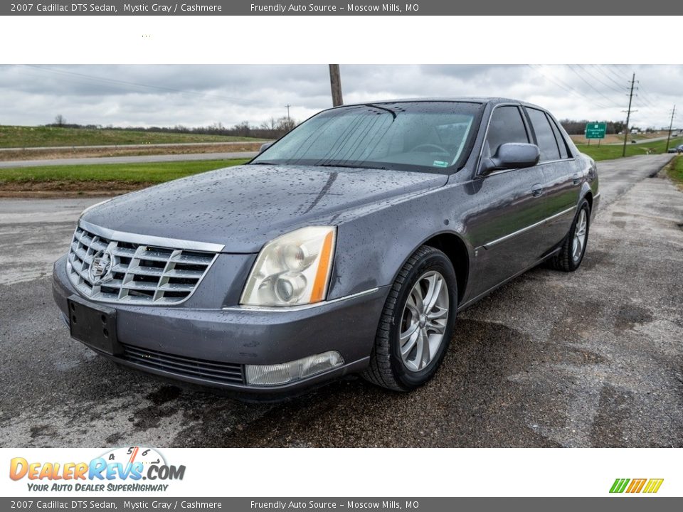 2007 Cadillac DTS Sedan Mystic Gray / Cashmere Photo #8