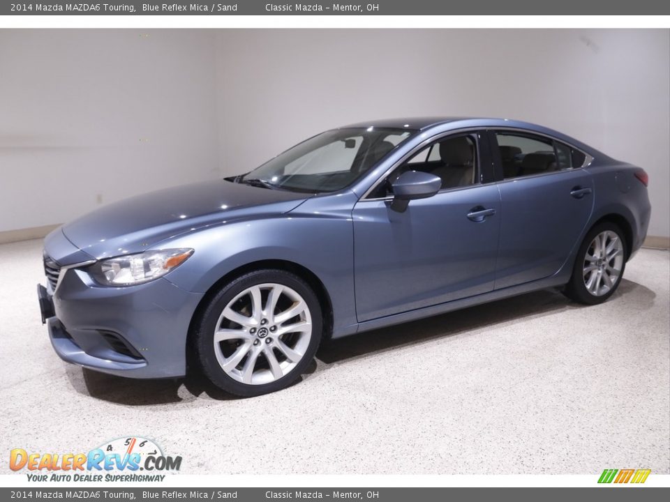 2014 Mazda MAZDA6 Touring Blue Reflex Mica / Sand Photo #3