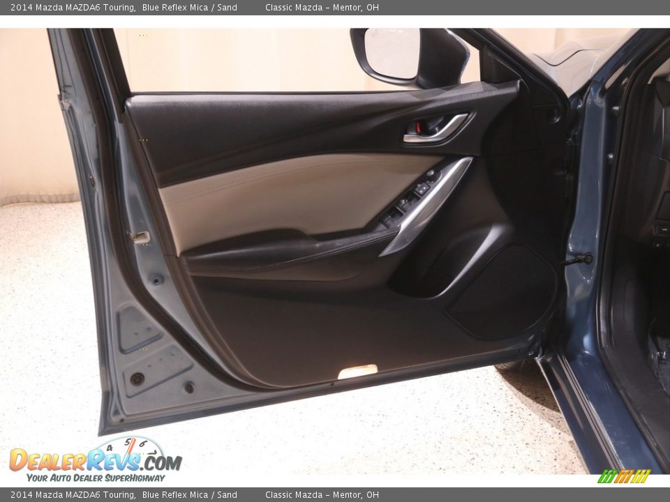 2014 Mazda MAZDA6 Touring Blue Reflex Mica / Sand Photo #4
