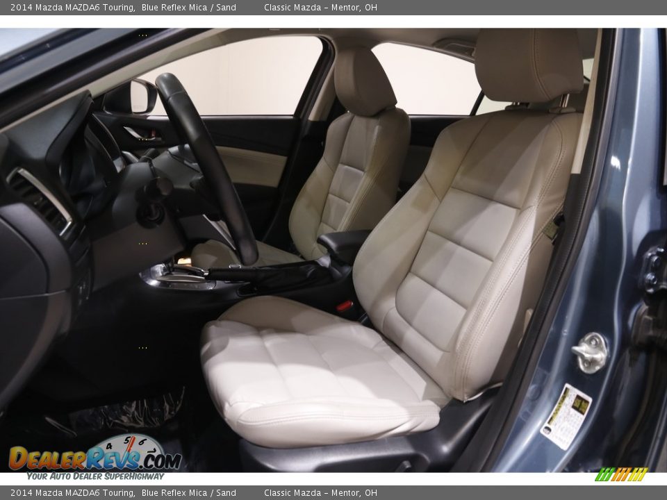 2014 Mazda MAZDA6 Touring Blue Reflex Mica / Sand Photo #5