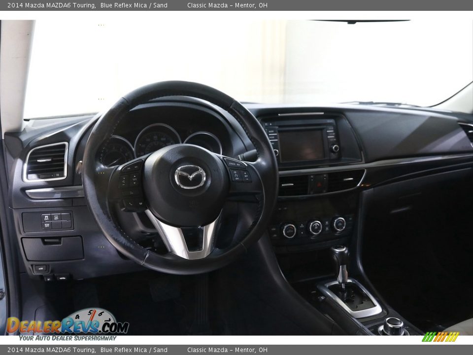 2014 Mazda MAZDA6 Touring Blue Reflex Mica / Sand Photo #6