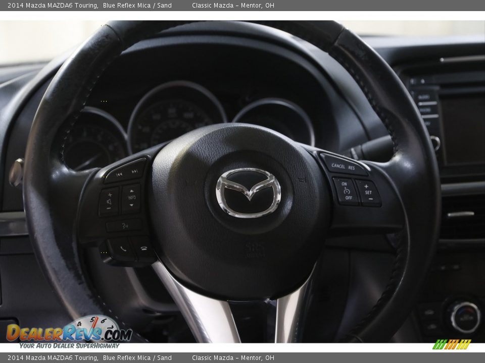 2014 Mazda MAZDA6 Touring Blue Reflex Mica / Sand Photo #7