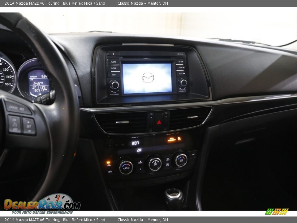 2014 Mazda MAZDA6 Touring Blue Reflex Mica / Sand Photo #9