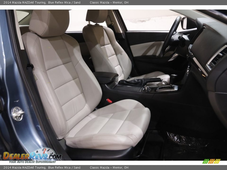 2014 Mazda MAZDA6 Touring Blue Reflex Mica / Sand Photo #15