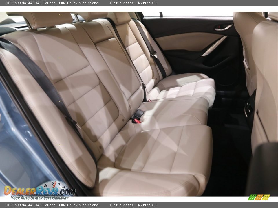 2014 Mazda MAZDA6 Touring Blue Reflex Mica / Sand Photo #16