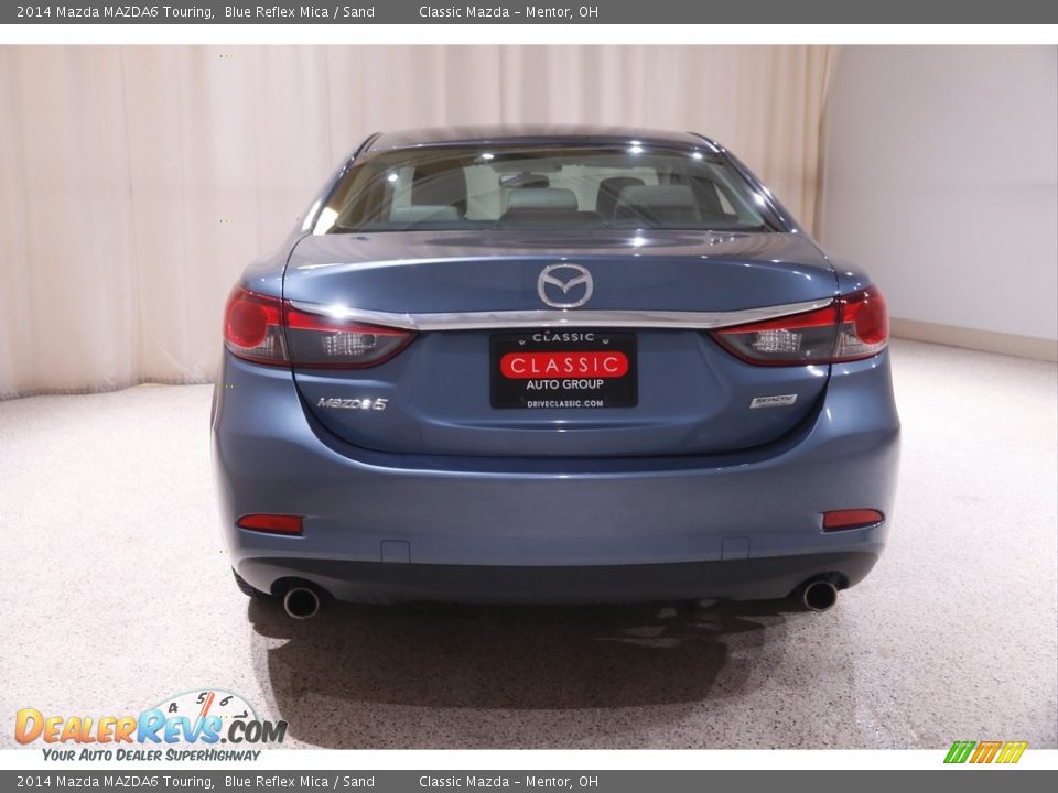 2014 Mazda MAZDA6 Touring Blue Reflex Mica / Sand Photo #18