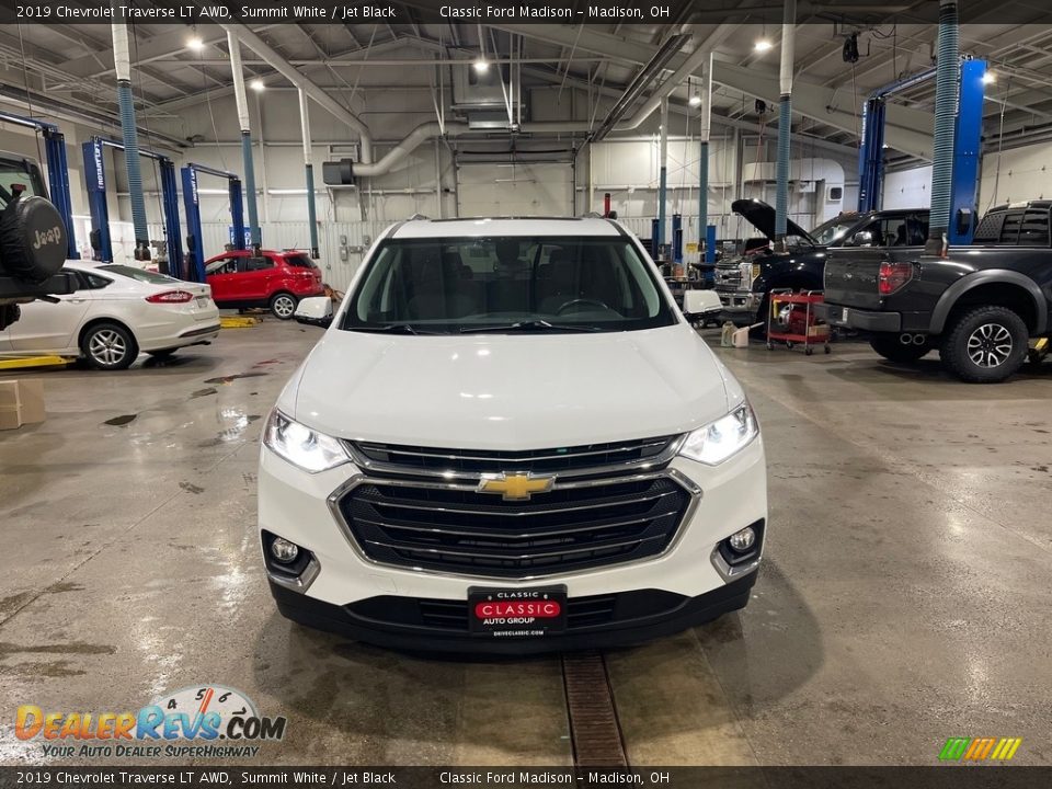 2019 Chevrolet Traverse LT AWD Summit White / Jet Black Photo #1