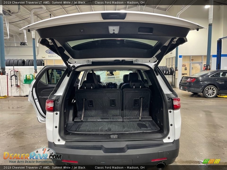 2019 Chevrolet Traverse LT AWD Summit White / Jet Black Photo #14