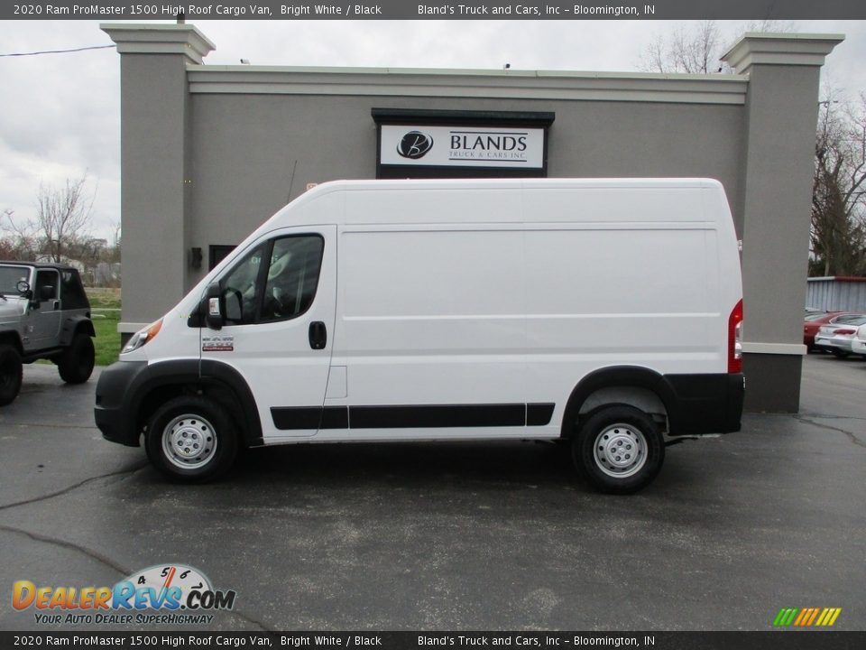 2020 Ram ProMaster 1500 High Roof Cargo Van Bright White / Black Photo #1