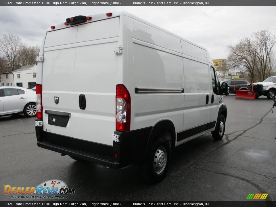 2020 Ram ProMaster 1500 High Roof Cargo Van Bright White / Black Photo #4