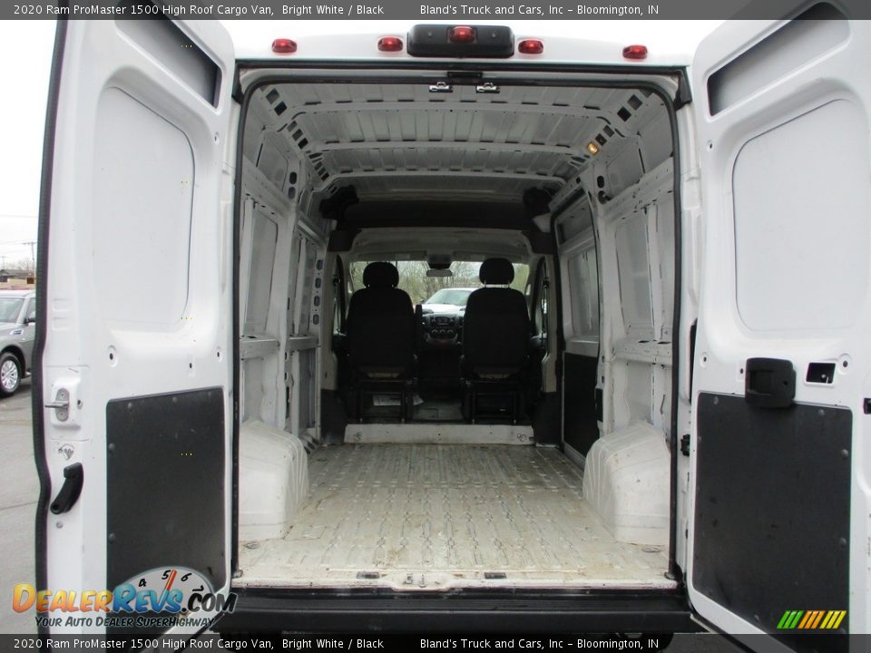 2020 Ram ProMaster 1500 High Roof Cargo Van Bright White / Black Photo #20