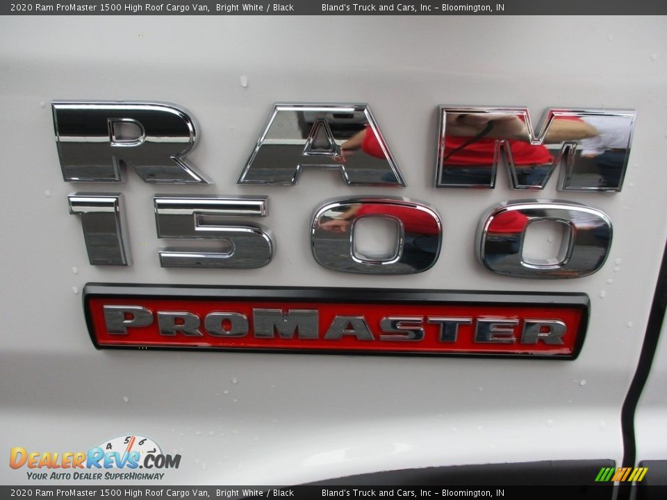 2020 Ram ProMaster 1500 High Roof Cargo Van Bright White / Black Photo #22