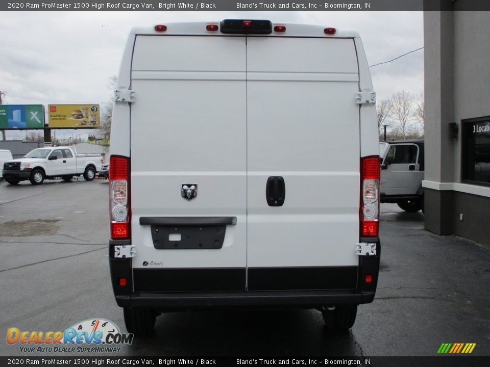 2020 Ram ProMaster 1500 High Roof Cargo Van Bright White / Black Photo #24