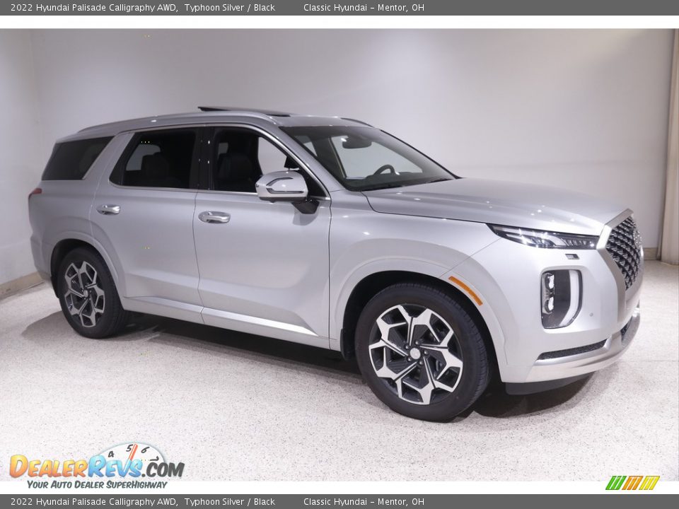 2022 Hyundai Palisade Calligraphy AWD Typhoon Silver / Black Photo #1