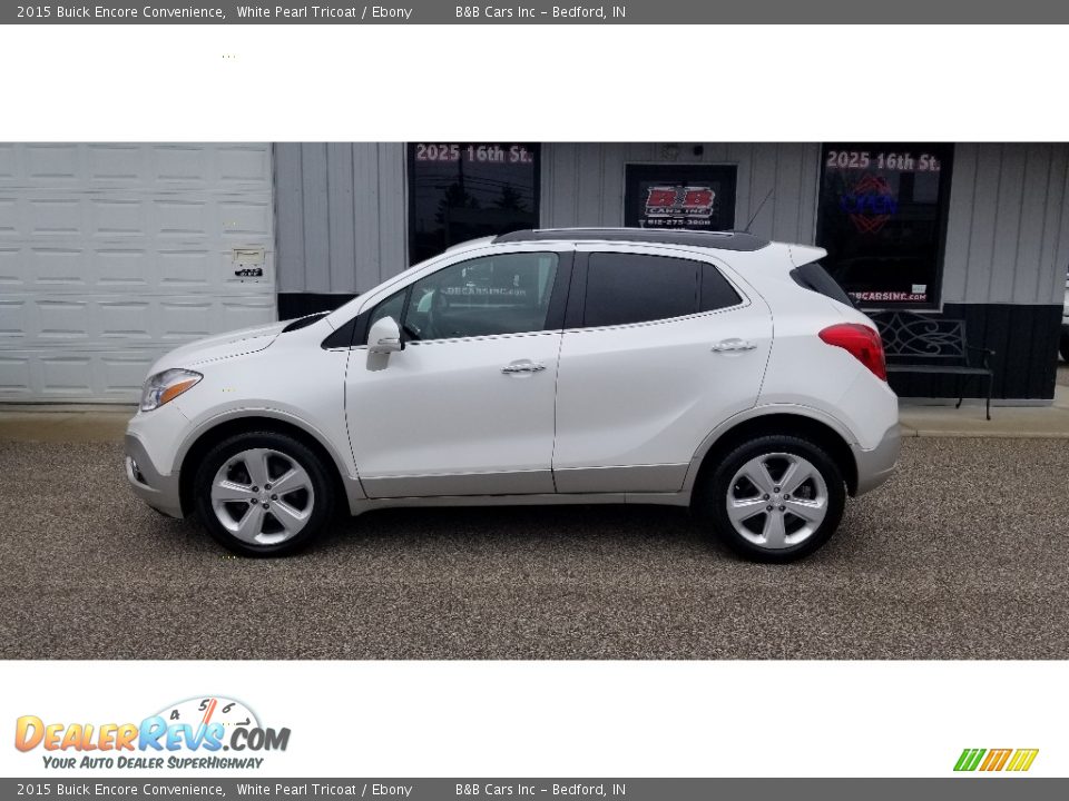 2015 Buick Encore Convenience White Pearl Tricoat / Ebony Photo #1