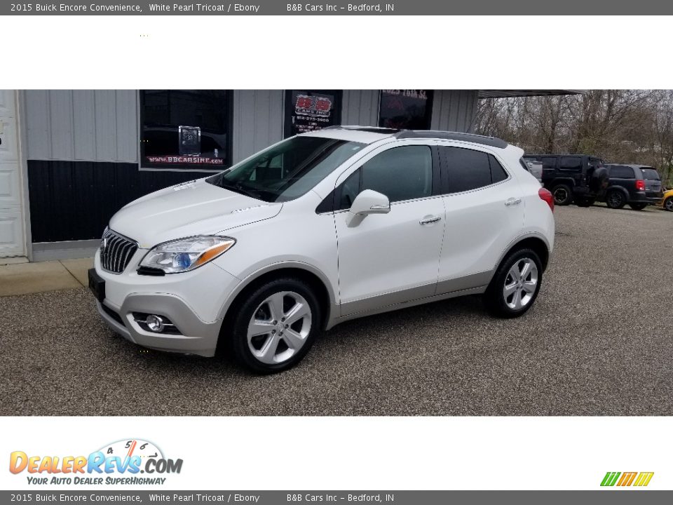 2015 Buick Encore Convenience White Pearl Tricoat / Ebony Photo #2