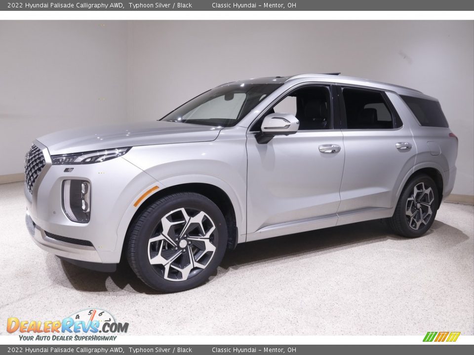 2022 Hyundai Palisade Calligraphy AWD Typhoon Silver / Black Photo #3
