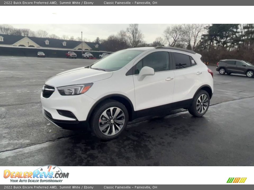 2022 Buick Encore Preferred AWD Summit White / Ebony Photo #4