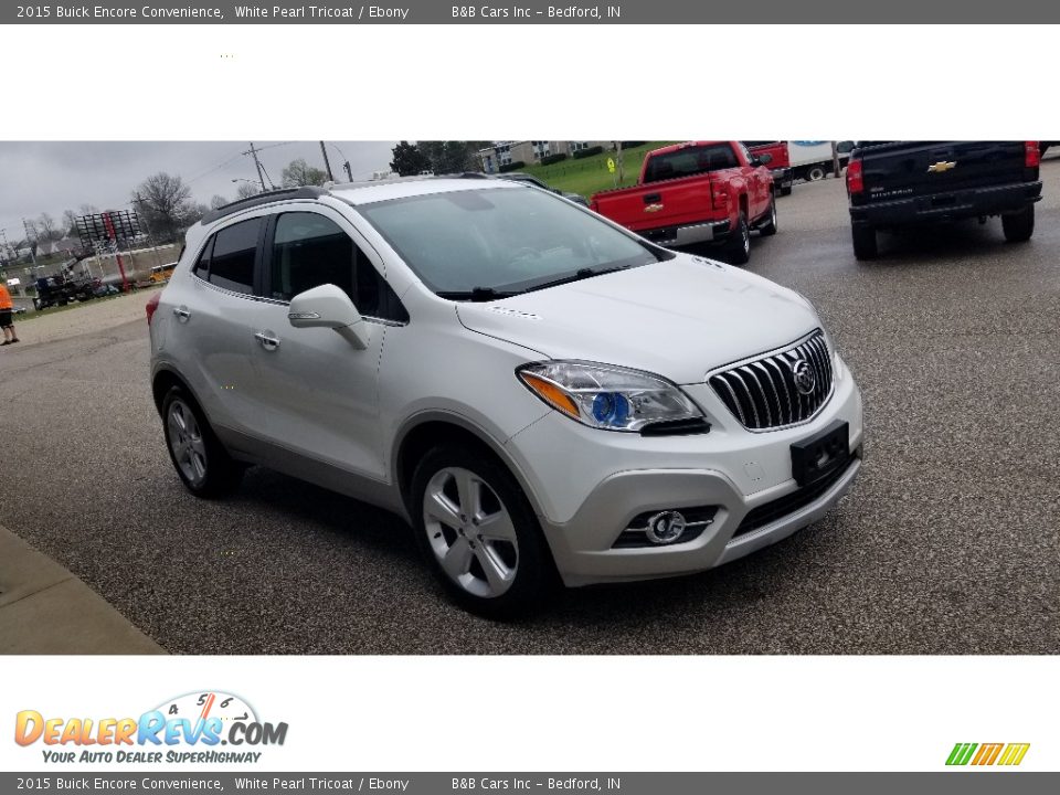 2015 Buick Encore Convenience White Pearl Tricoat / Ebony Photo #3