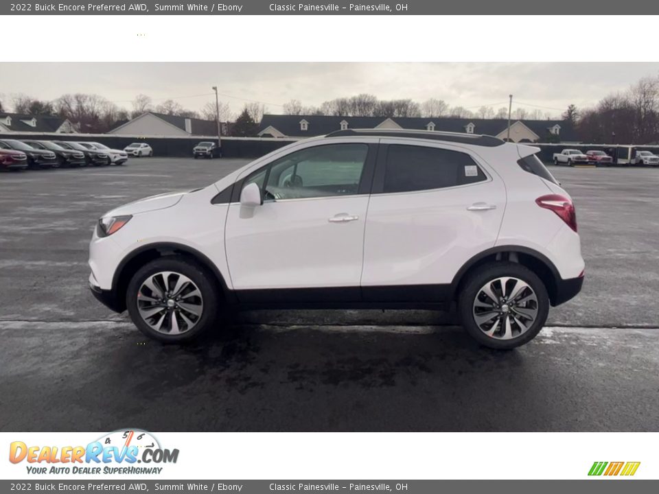 Summit White 2022 Buick Encore Preferred AWD Photo #5