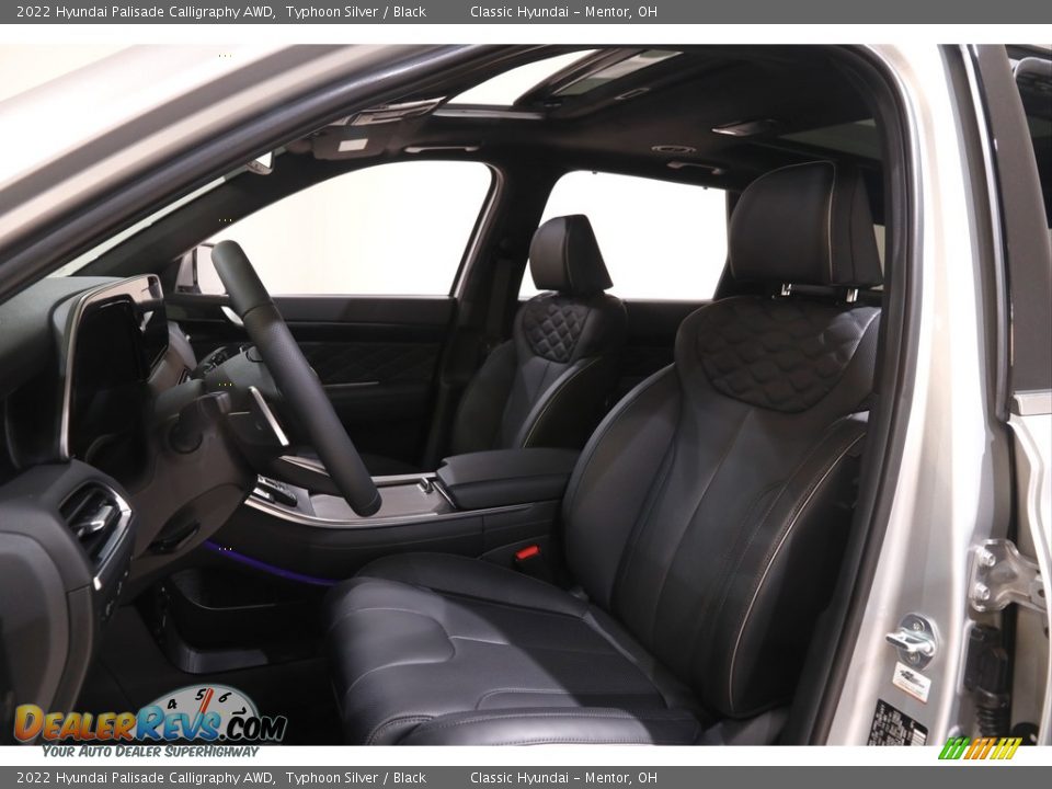 2022 Hyundai Palisade Calligraphy AWD Typhoon Silver / Black Photo #5