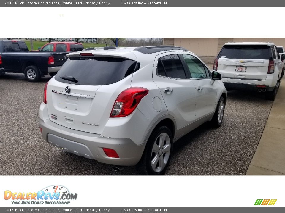 2015 Buick Encore Convenience White Pearl Tricoat / Ebony Photo #4