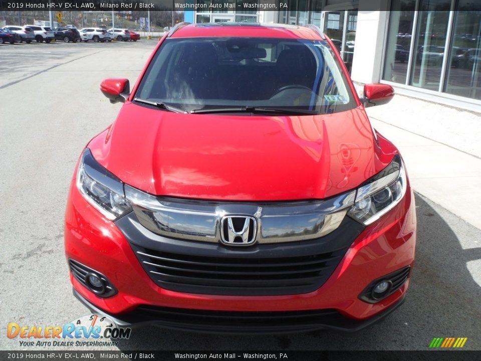 Milano Red 2019 Honda HR-V EX-L AWD Photo #5