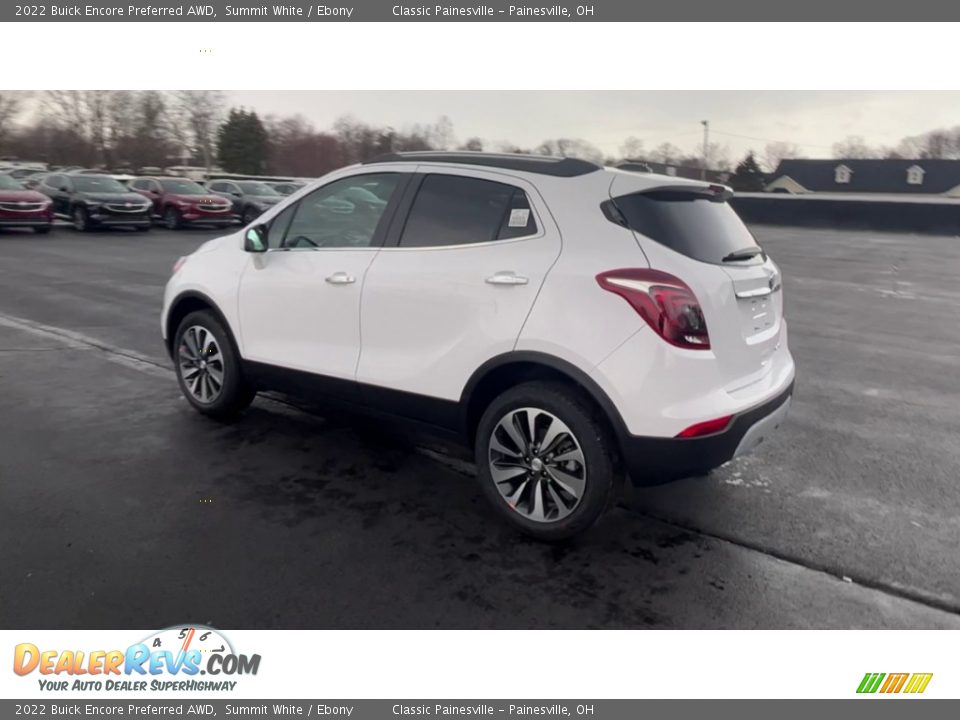 2022 Buick Encore Preferred AWD Summit White / Ebony Photo #6