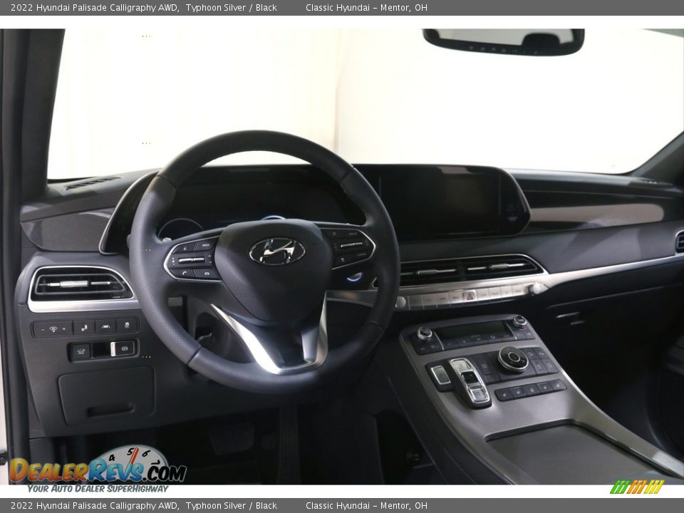 2022 Hyundai Palisade Calligraphy AWD Typhoon Silver / Black Photo #6