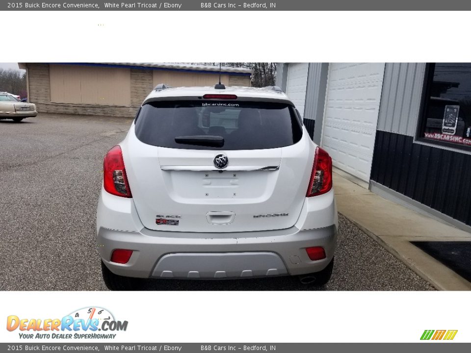 2015 Buick Encore Convenience White Pearl Tricoat / Ebony Photo #5