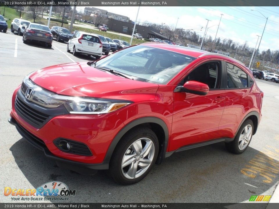 Front 3/4 View of 2019 Honda HR-V EX-L AWD Photo #6