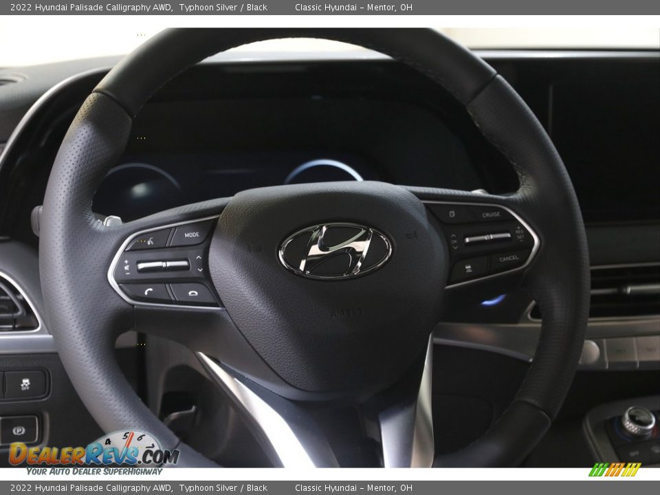 2022 Hyundai Palisade Calligraphy AWD Typhoon Silver / Black Photo #7