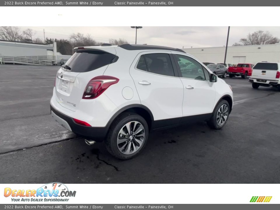 2022 Buick Encore Preferred AWD Summit White / Ebony Photo #8