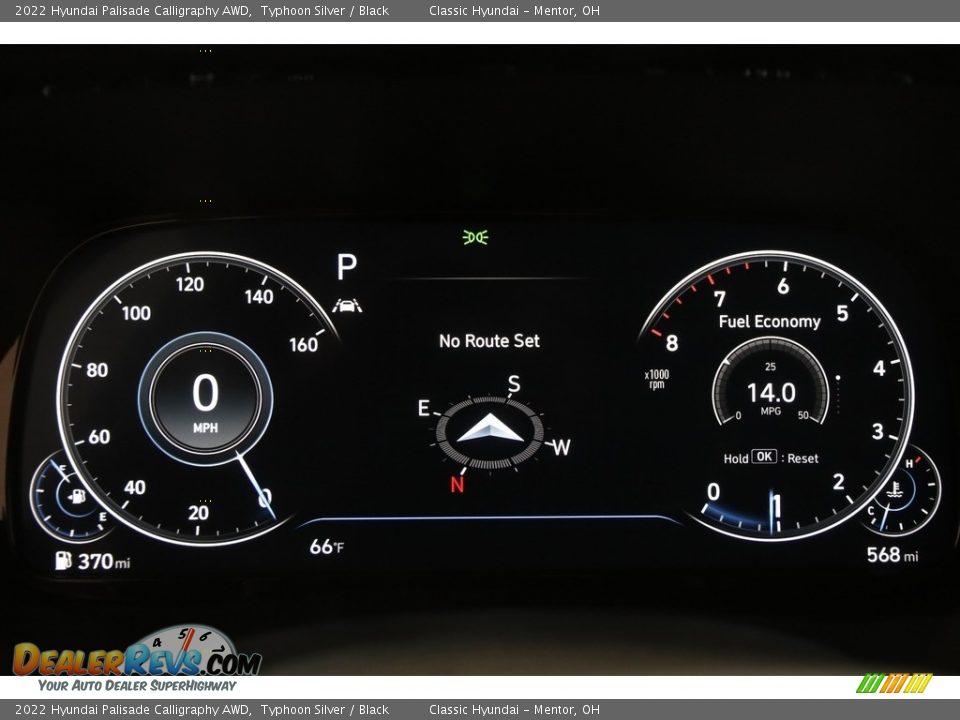 2022 Hyundai Palisade Calligraphy AWD Typhoon Silver / Black Photo #8