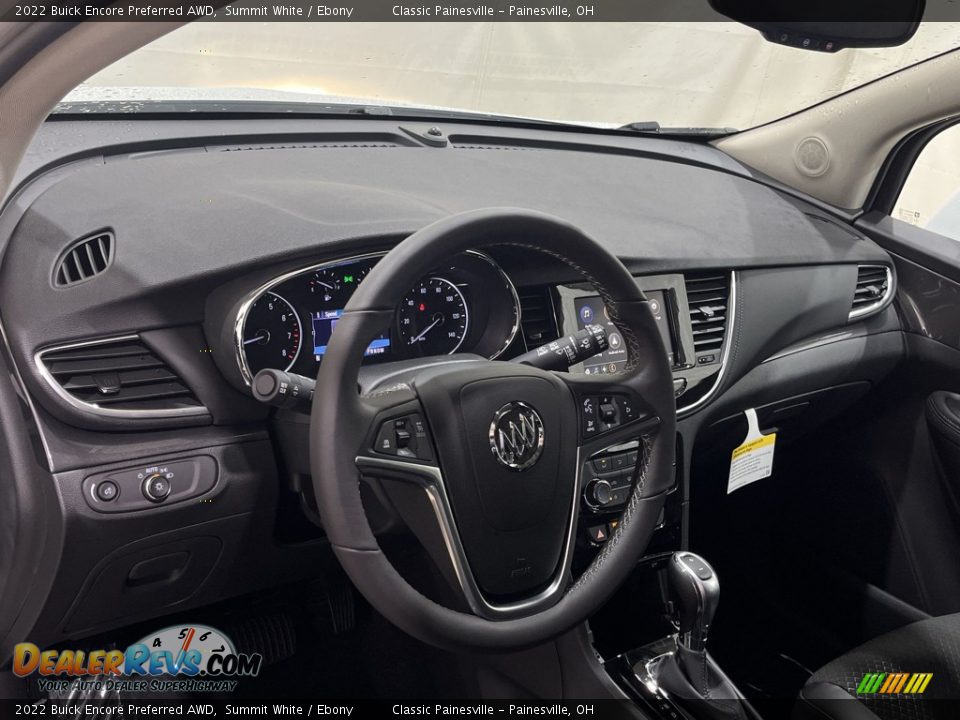 Dashboard of 2022 Buick Encore Preferred AWD Photo #10