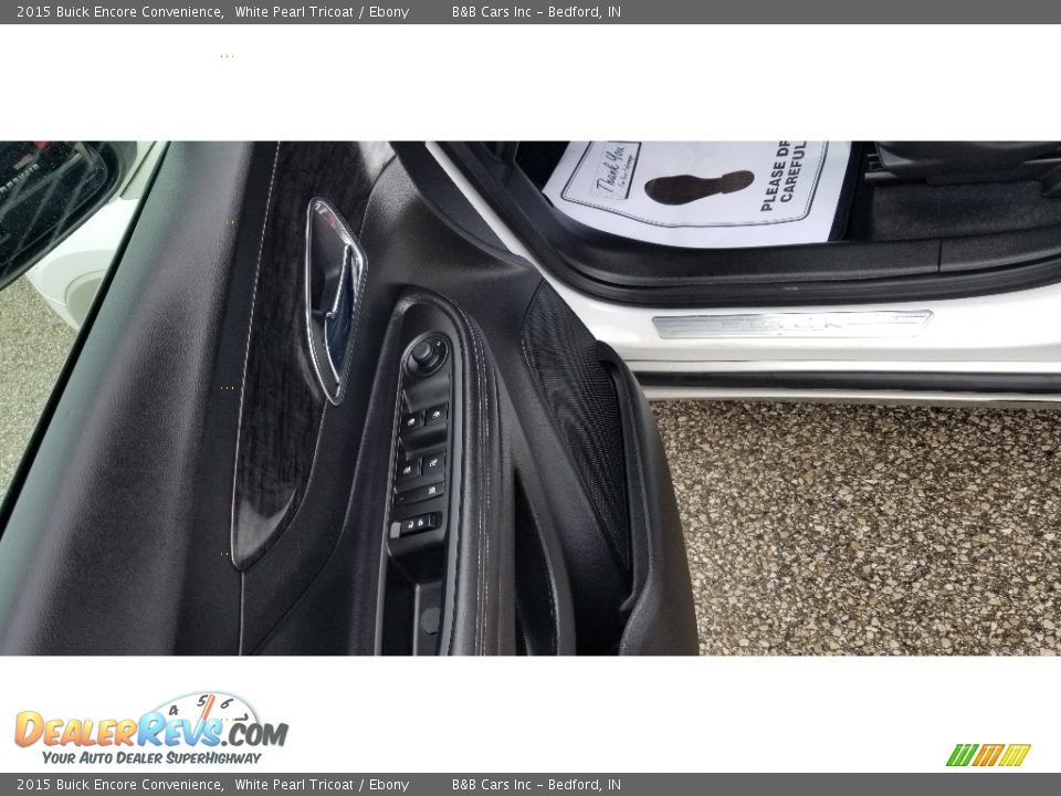 2015 Buick Encore Convenience White Pearl Tricoat / Ebony Photo #8