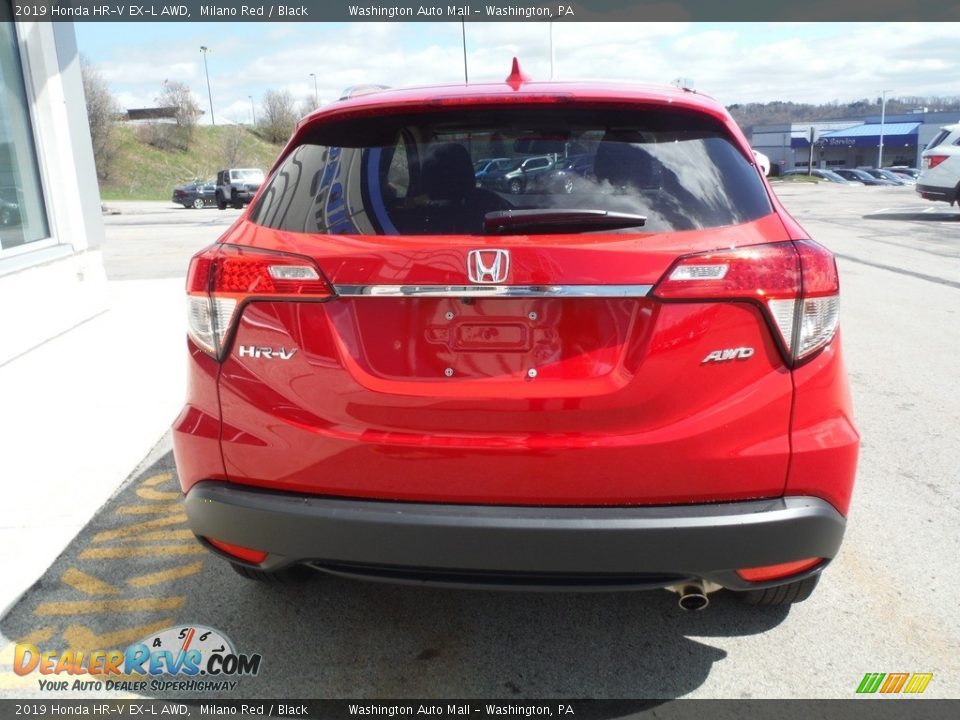 2019 Honda HR-V EX-L AWD Milano Red / Black Photo #8