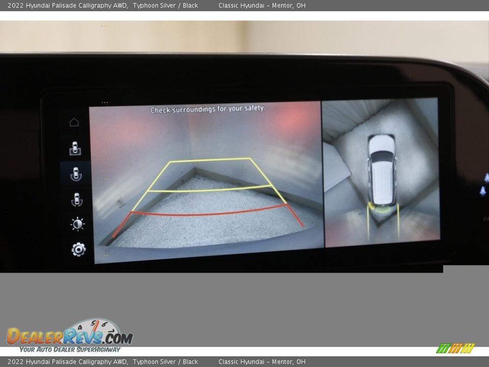 2022 Hyundai Palisade Calligraphy AWD Typhoon Silver / Black Photo #13